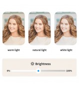 L13d 1160mm Dual Fill Lights Version - Dimmable Wireless Multi-Functional Extendable Selfie Stick Selfie Tripod Stand