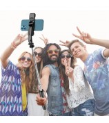 L13d 1160mm Dual Fill Lights Version - Dimmable Wireless Multi-Functional Extendable Selfie Stick Selfie Tripod Stand
