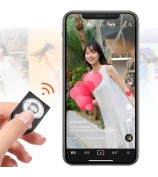 R17DS 1.75m Portable Bluetooth Selfie Stick Retractable Tripod Phone Stand with Dual Fill Lights 360-Degree Rotating Photography Live Streaming Devices - Black