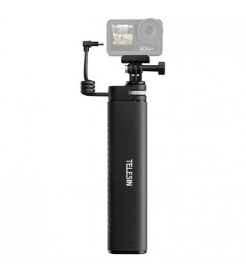 TELESIN TE-CSS-001 10000mAh Power Bank Selfie Stick Charging Handle Grip for GoPro / Sports Camera / Smart Phone