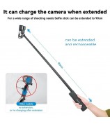 TELESIN TE-CSS-001 10000mAh Power Bank Selfie Stick Charging Handle Grip for GoPro / Sports Camera / Smart Phone