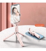 Z8 103cm Extendable Selfie Stick Tripod Cell Phone Holder Selfie Stick Stand with Wireless Remote Control - Black