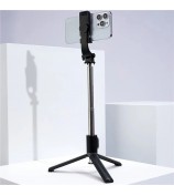 Z8 103cm Extendable Selfie Stick Tripod Cell Phone Holder Selfie Stick Stand with Wireless Remote Control - Black