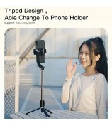 YESIDO SF14 Foldable Tripod Shooting Anti-shake Phone Holder Selfie Stick with Remote Control