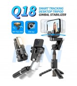 Q18 Single-Axis Gimbal Selfie Stick Tripod Stand Panoramic Follow Shot Anti-Shake Handheld Gimbal Stabilizer