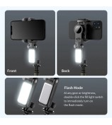 Q18 Single-Axis Gimbal Selfie Stick Tripod Stand Panoramic Follow Shot Anti-Shake Handheld Gimbal Stabilizer