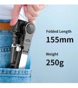Q18 Single-Axis Gimbal Selfie Stick Tripod Stand Panoramic Follow Shot Anti-Shake Handheld Gimbal Stabilizer