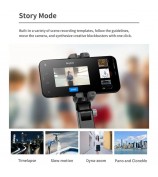 Q18 Single-Axis Gimbal Selfie Stick Tripod Stand Panoramic Follow Shot Anti-Shake Handheld Gimbal Stabilizer