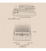 F25 Mobile Phone Holder with Bluetooth Speaker Multifunctional Folding Desktop Tablet Stand Portable Speaker