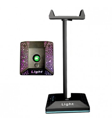 RGB Headphone Stand Touch Control Gaming Headset Holder Desktop Hanger