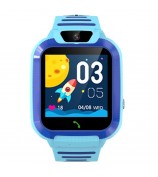 DH11 1.44" 4G Kids Watch WiFi LBS Tracker Position Touch Screen SOS Video Call Bracelet - Blue