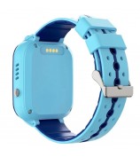 DH11 1.44" 4G Kids Watch WiFi LBS Tracker Position Touch Screen SOS Video Call Bracelet - Blue