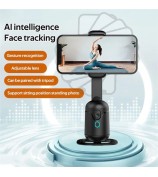 Q7 Intelligent Folding Gimbal Stabilizer 360-Degree Face Tracking Handheld Stabilizer 3-Axis Phone Gimbal Holder for Live Streaming