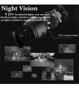 A9 WiFi Remote Monitor Camera 1080P HD Magnetic Network Camera (English Version), without Night Vision