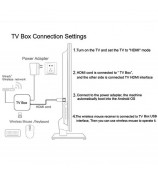 MORTAL T1 2GB+16GB Allwinner H313 Smart TV Box Android13 Dual Band Wifi+Bluetooth Media Player
