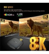 MORTAL T1 2GB+16GB Allwinner H313 Smart TV Box Android13 Dual Band Wifi+Bluetooth Media Player