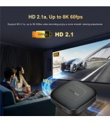 MORTAL T1 2GB+16GB Allwinner H313 Smart TV Box Android13 Dual Band Wifi+Bluetooth Media Player