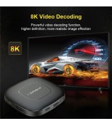 MORTAL T1 2GB+16GB Allwinner H313 Smart TV Box Android13 Dual Band Wifi+Bluetooth Media Player