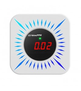 Tuya Smart WiFi Gas and Carbon Monoxide Detector 80dB Alarm CO Level Sensor