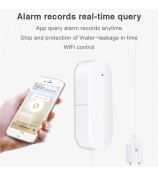 Smart Water Leak Detector Wifi+Bluetooth Dual Mode Leak Alarm Support Voice Assistant