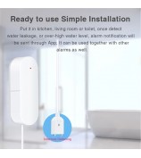 Smart Water Leak Detector Wifi+Bluetooth Dual Mode Leak Alarm Support Voice Assistant