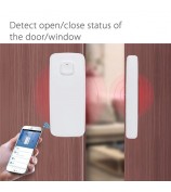 Tuya Smart Zigbee Vibration Sensor Door Magnetic Two-In-One Smart Home Vibration Sensor