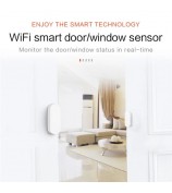 Tuya Smart WiFi Door Sensor Smart Home Open Close Detector Compatible with Alexa Google Home