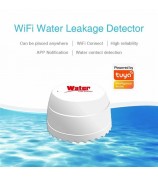 Tuya WiFi Water Leak Detector Flood Sensor Remote Monitoring Flood Alert Overflow Security Alarm