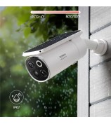 BASEUS Security S1 Pro Kit Outdoor Dual Camera 3K HD Video IP67 Waterproof AI Detection, White - US Plug