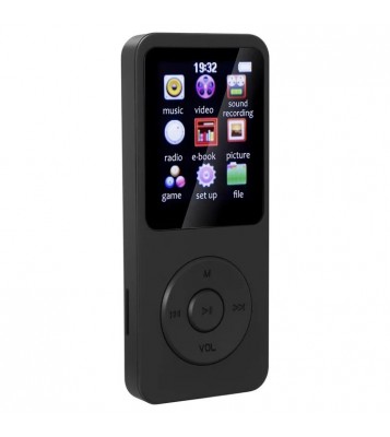 Portable Mini MP3 Player 1.8 inch Screen Music Player Sports Bluetooth External E-book Reader Device for Student