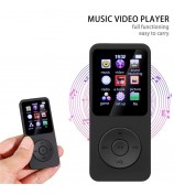 Portable Mini MP3 Player 1.8 inch Screen Music Player Sports Bluetooth External E-book Reader Device for Student