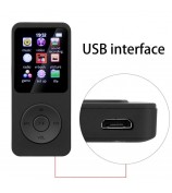 Portable Mini MP3 Player 1.8 inch Screen Music Player Sports Bluetooth External E-book Reader Device for Student