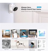 SONOFF CAM Slim Smart Home Security Camera Two-Way Audio 1080P HD Monitor Camera Support Ultra-Clear Night Vision