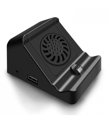 6317 For Nintendo Switch 1x USB 3.0 + 2x USB 2.0 Output Mini HD Video Conversion Dock with Cooling Fan