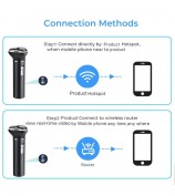 Multi-function Shaver HD 1080P Motion Detection WiFi Camera with 64GB Memory Card