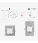 SONOFF TX Ultimate WiFi Smart Touch Wall Switch Support eWeLink-Remote - US Plug / T5-2C-120