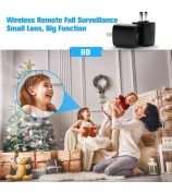 HI50 Charger Shape HD Night Vision Camera Home Security Mini WiFi Camera - US Plug