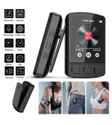 MP3-07 64GB Bluetooth MP3 Music Video Player FM Radio 1.77-inch Screen MP4 Player with Back Clip Design