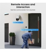 ZOSI C2968W 8MP HD Camera Humanoid Tracking Two-Way Talk APP Monitoring Outdoor Indoor Security Camera - US Plug