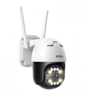 ZOSI C2965W 5MP HD Camera Humanoid Tracking Two-Way Talk APP Monitoring Outdoor Indoor Security Camera - US Plug