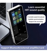 S308 Touch Screen MP3 Sound Recorder Music Video MP4 Player with Dictionary + Bluetooth Function - Silver