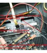 SANT-SUD01 WiFi Smart Switch Computer Remote Power Supply Controller ON/OFF Reset Switch Board Module w/Antenna