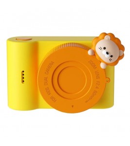 C5 1080P 48MP 3'' IPS Screen Children Camera Touch Controlled Kids Camera Toy for Birthday Christmas Day Gift - Lion