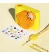 C5 1080P 48MP 3'' IPS Screen Children Camera Touch Controlled Kids Camera Toy for Birthday Christmas Day Gift - Lion