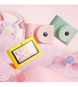C5 1080P 48MP 3'' IPS Screen Children Camera Touch Controlled Kids Camera Toy for Birthday Christmas Day Gift - Lion