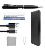 1080P Hidden Camera Writing Pen Pocket Cam with Video Recording Photo Taking for Home Business