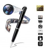 1080P Hidden Camera Writing Pen Pocket Cam with Video Recording Photo Taking for Home Business