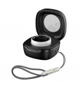 R8 Multi-Function Smart Ring Health Tracker with Sleep Heart Rate, Blood Oxygen Monitoring - Black / 16#