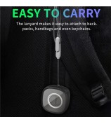 R8 Multi-Function Smart Ring Health Tracker with Sleep Heart Rate, Blood Oxygen Monitoring - Black / 16#