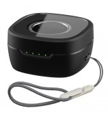 R8 Multi-Function Smart Ring Health Tracker with Sleep Heart Rate, Blood Oxygen Monitoring - Black / 16#